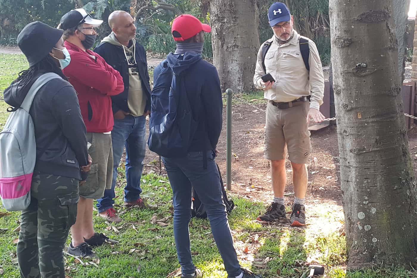 SANBI’s Sentinel Plant Project renders training support for horticulture students at DUT