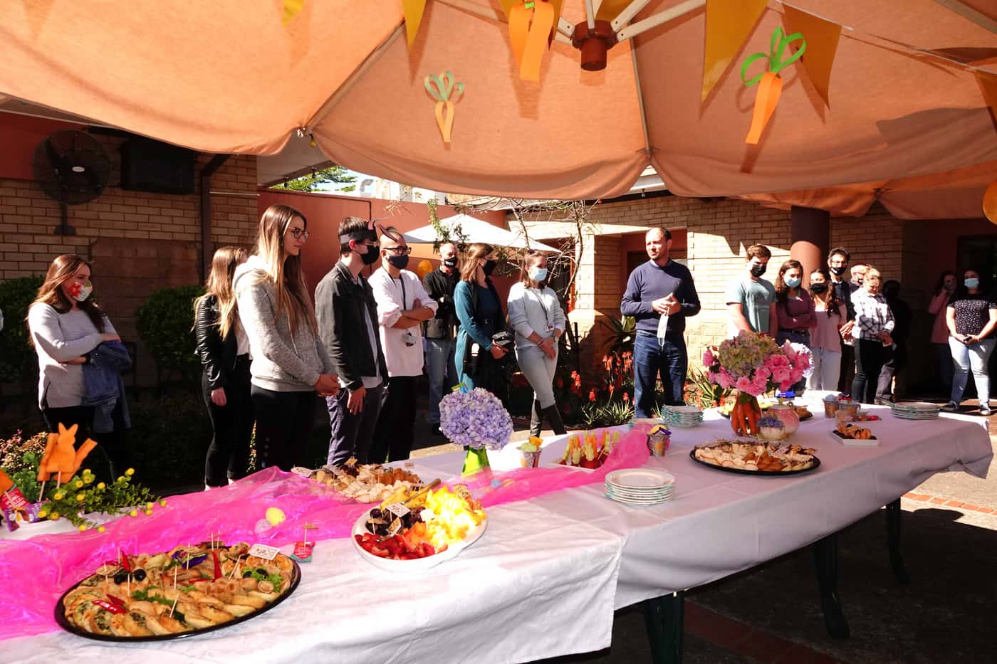 Easter tea at FABI