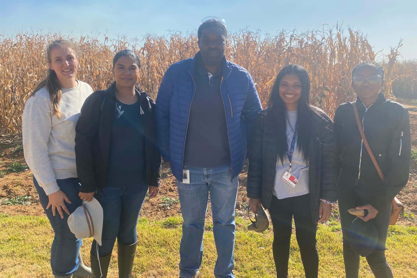 GRP team visits the Bayer Crop Science experimental farm
