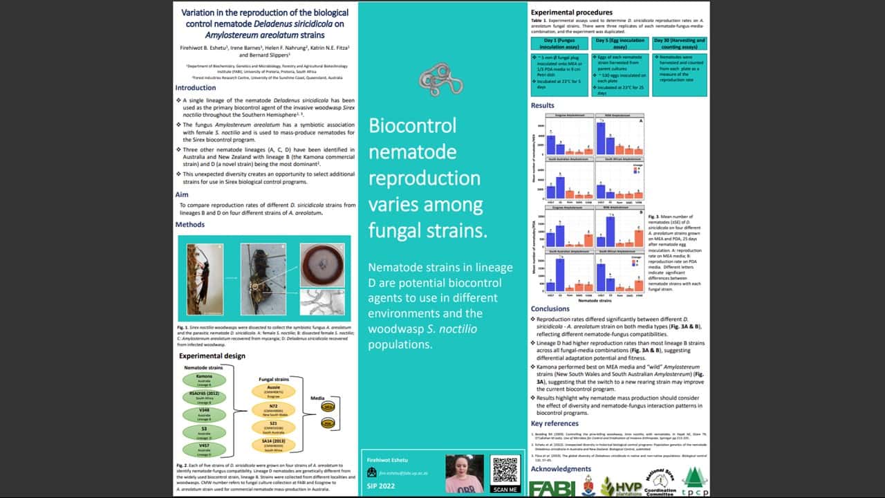 FABIans attend the International Congress on Invertebrate Pathology and Microbial Control