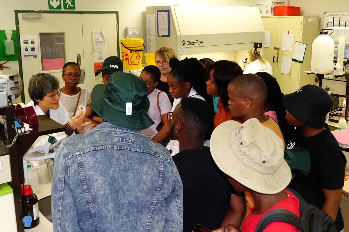 UniVen students visit FABI