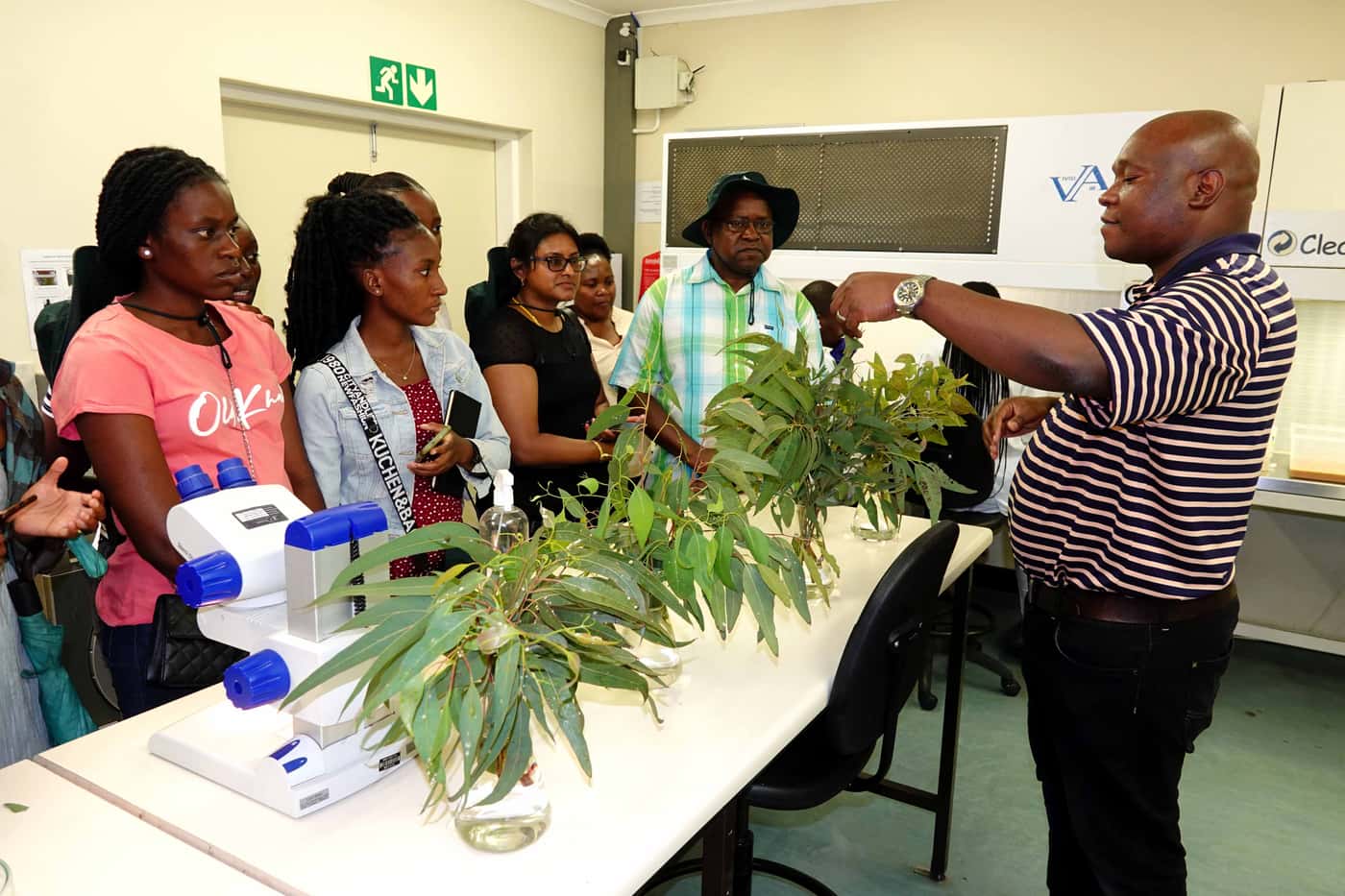 UniVen students visit FABI