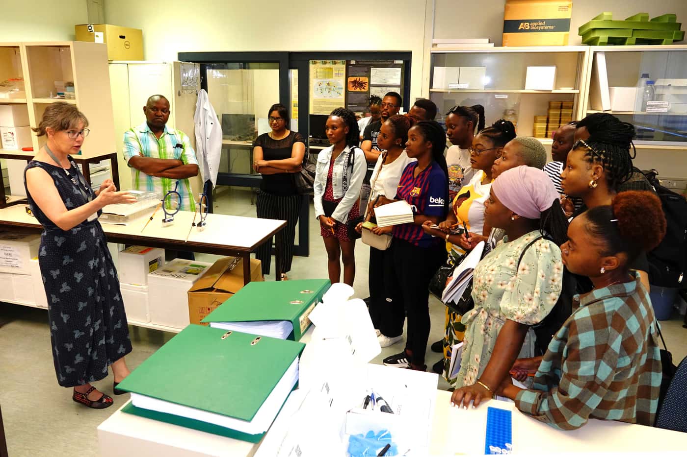 UniVen students visit FABI