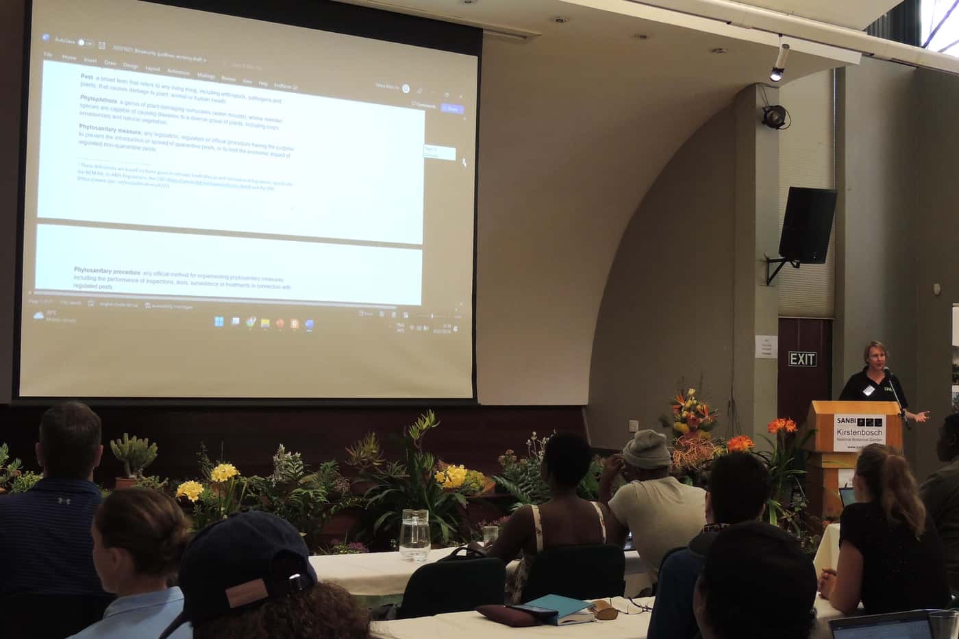 A FABI/SANBI plant health and biosecurity workshop