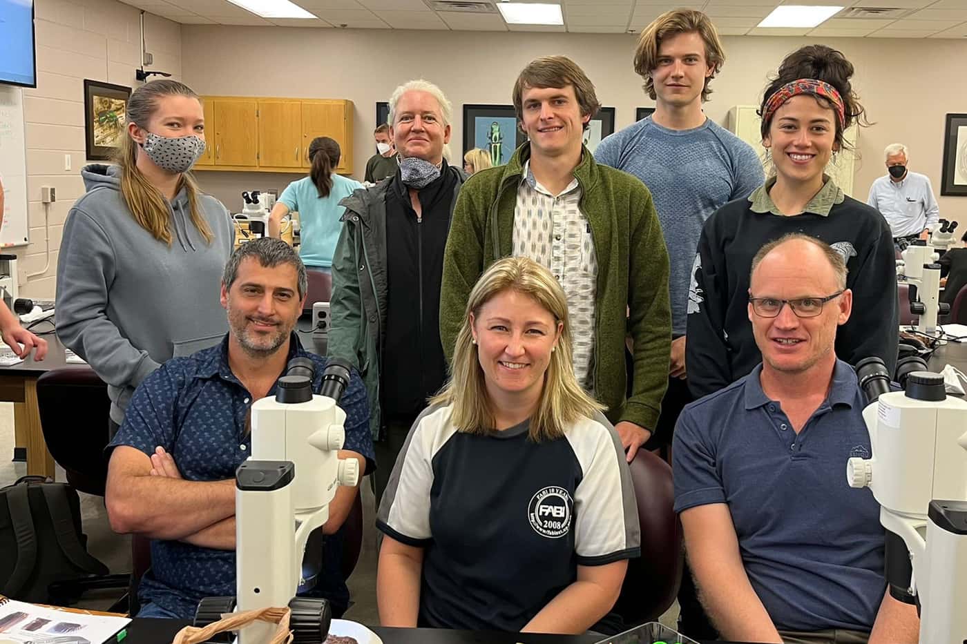 FABIans attend the 2022 Bark & Ambrosia Beetle Academy