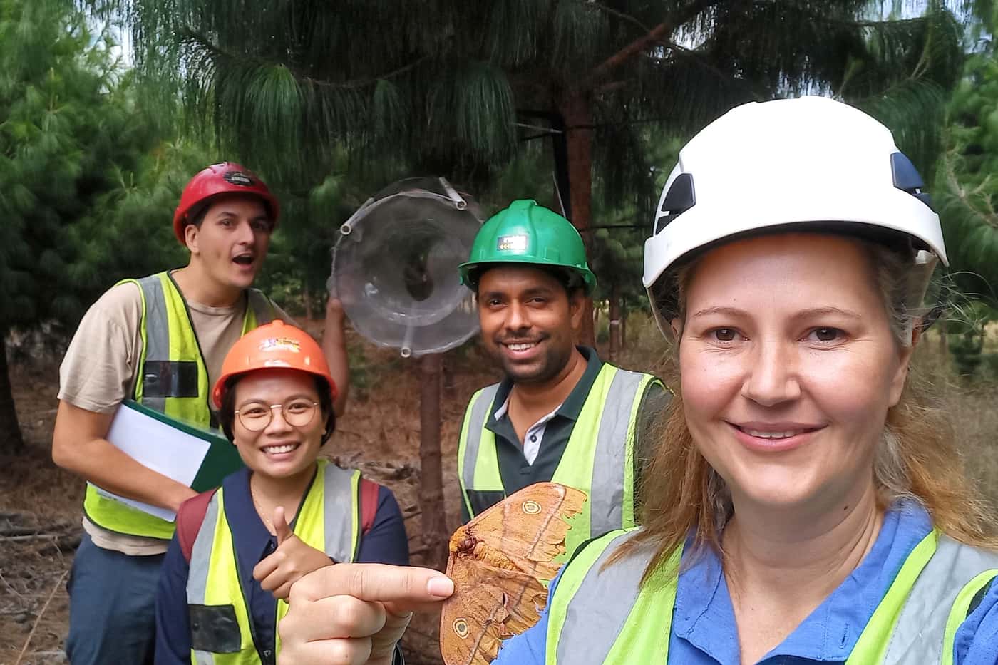 FABI welcomes RGE visitors as part of joint tree health programme