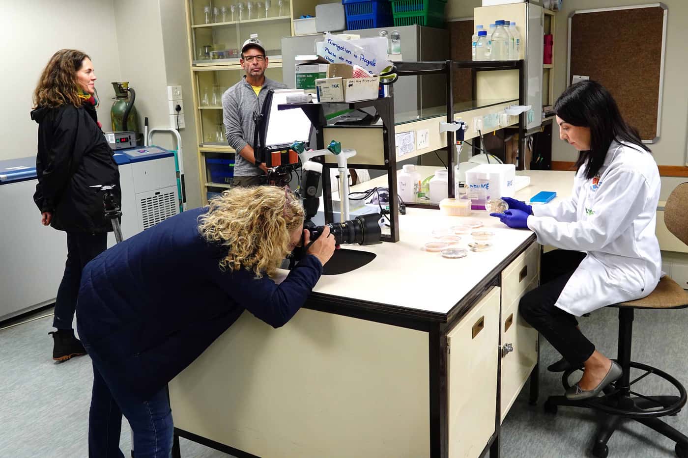 Film crew visits FABI