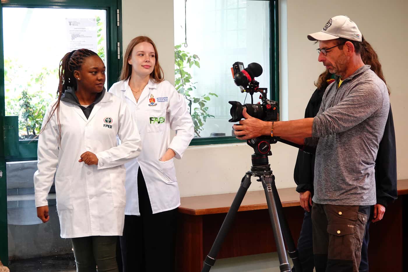 Film crew visits FABI