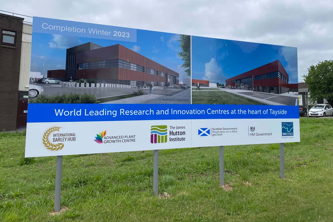 An unexpected visit to the James Hutton Institute