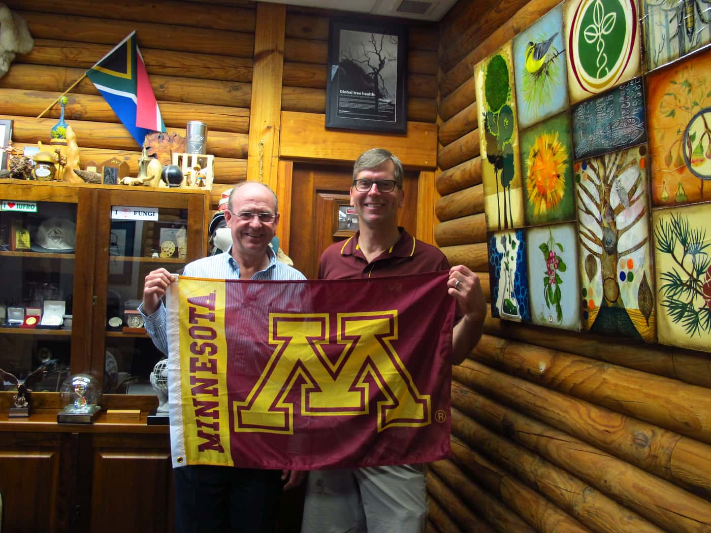 Prof Brian Steffenson visits FABI