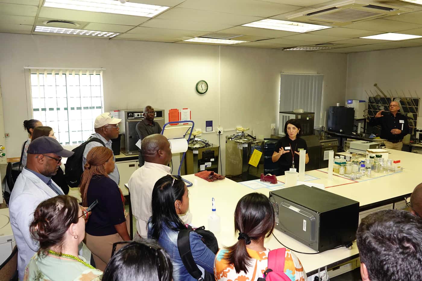 FABI hosts visitors on a Southern Africa Biotechnology study tour
