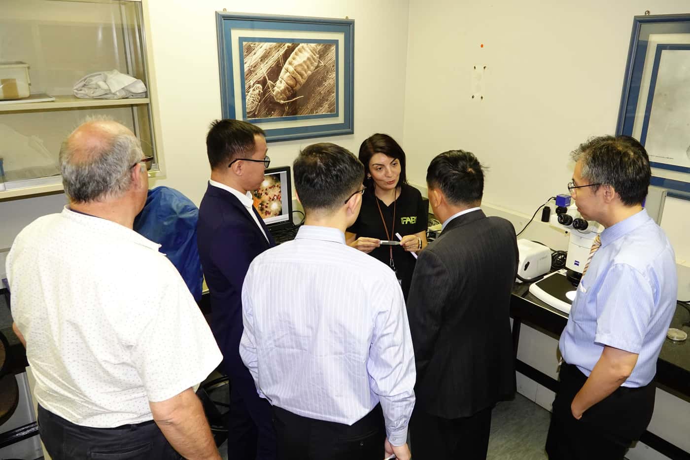 Chinese Embassy delegation visits FABI