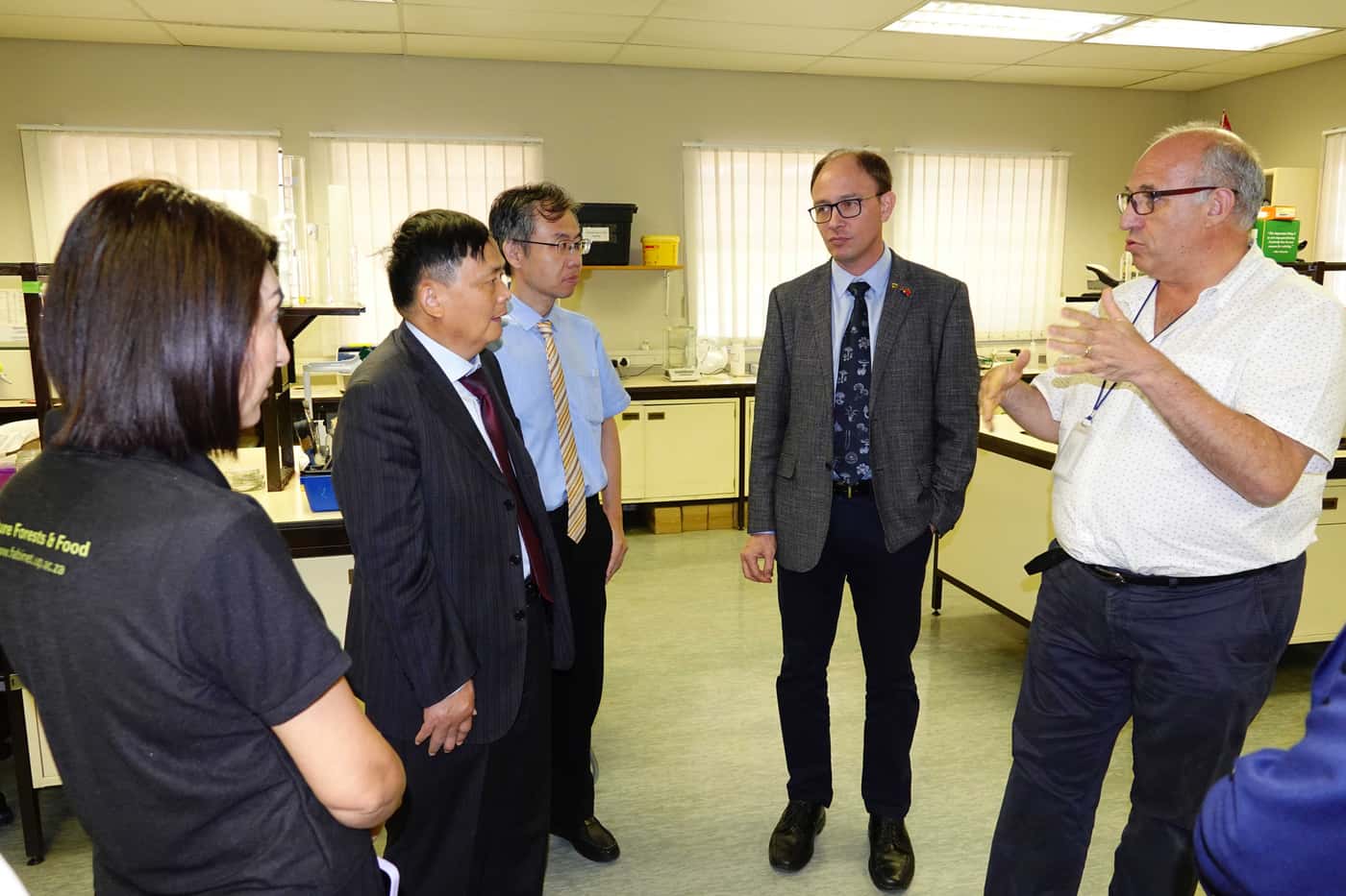 Chinese Embassy delegation visits FABI