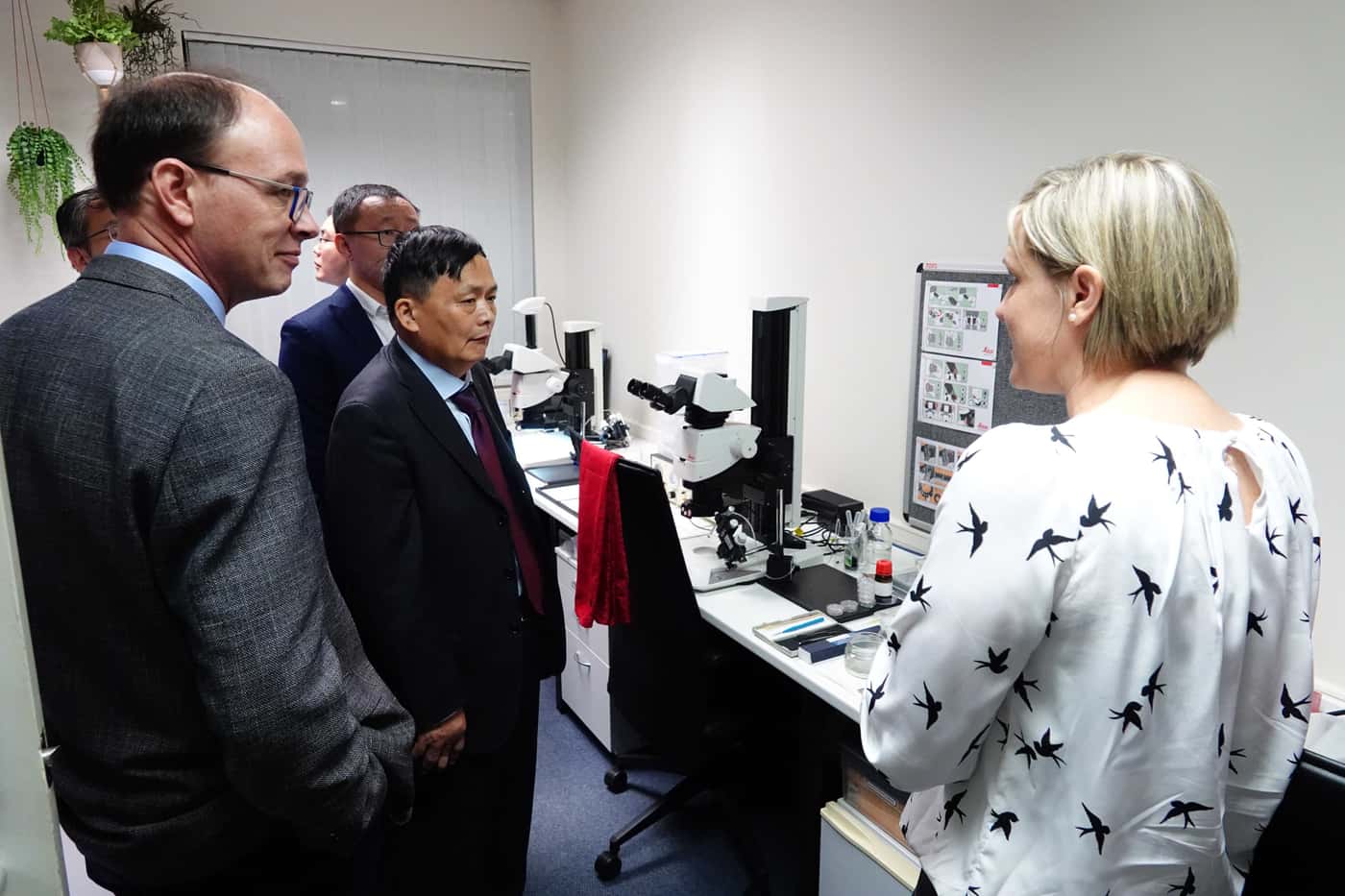 Chinese Embassy delegation visits FABI