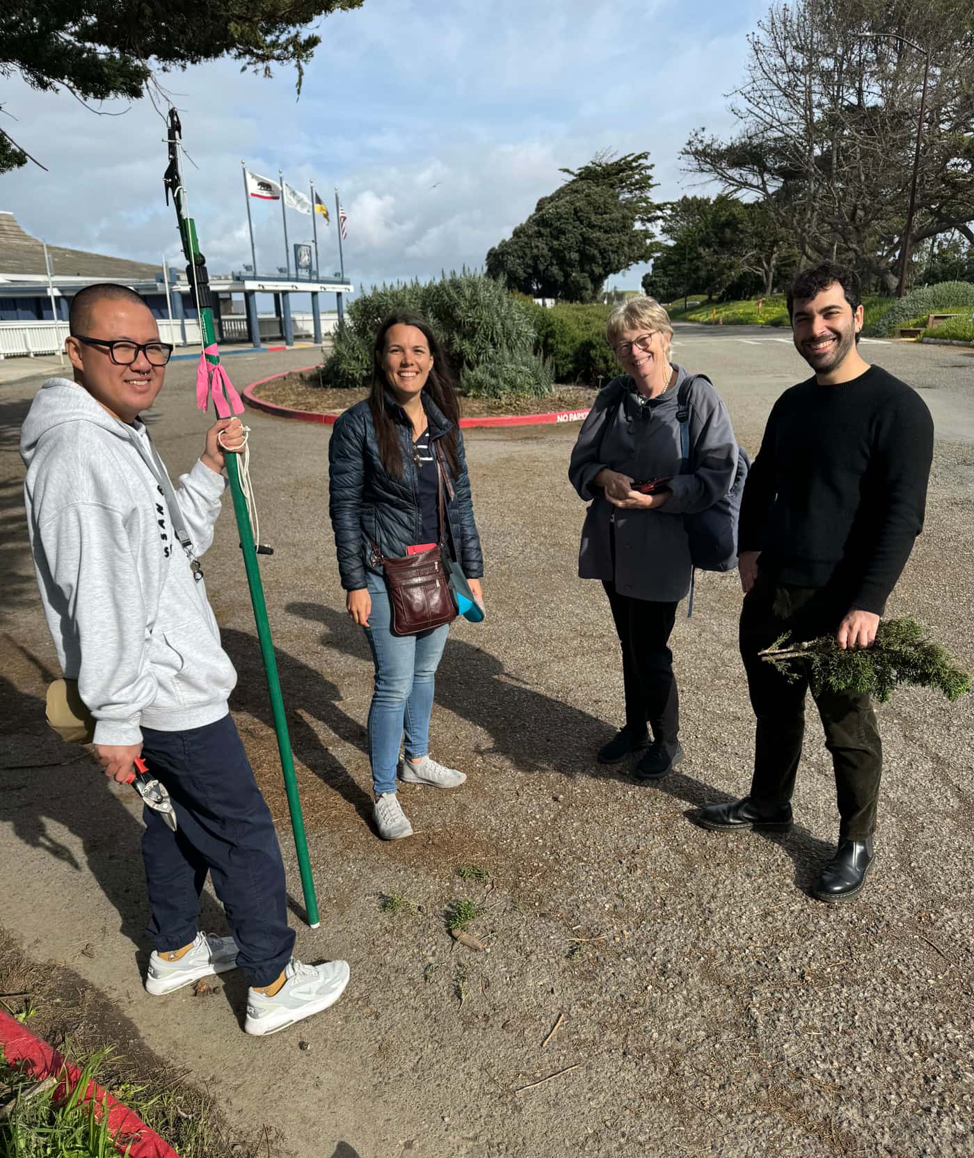 Pursuing Cypress canker questions with California collaborators