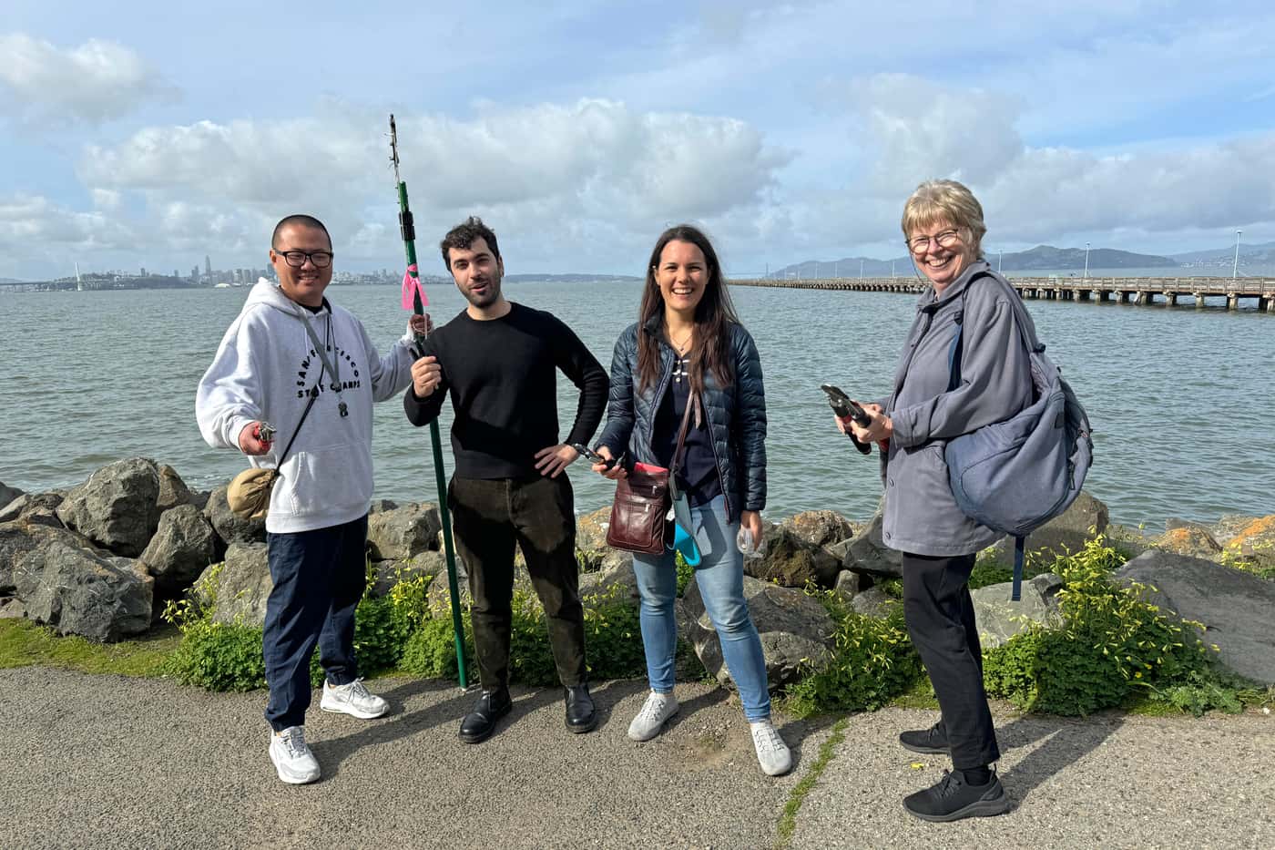Pursuing Cypress canker questions with California collaborators