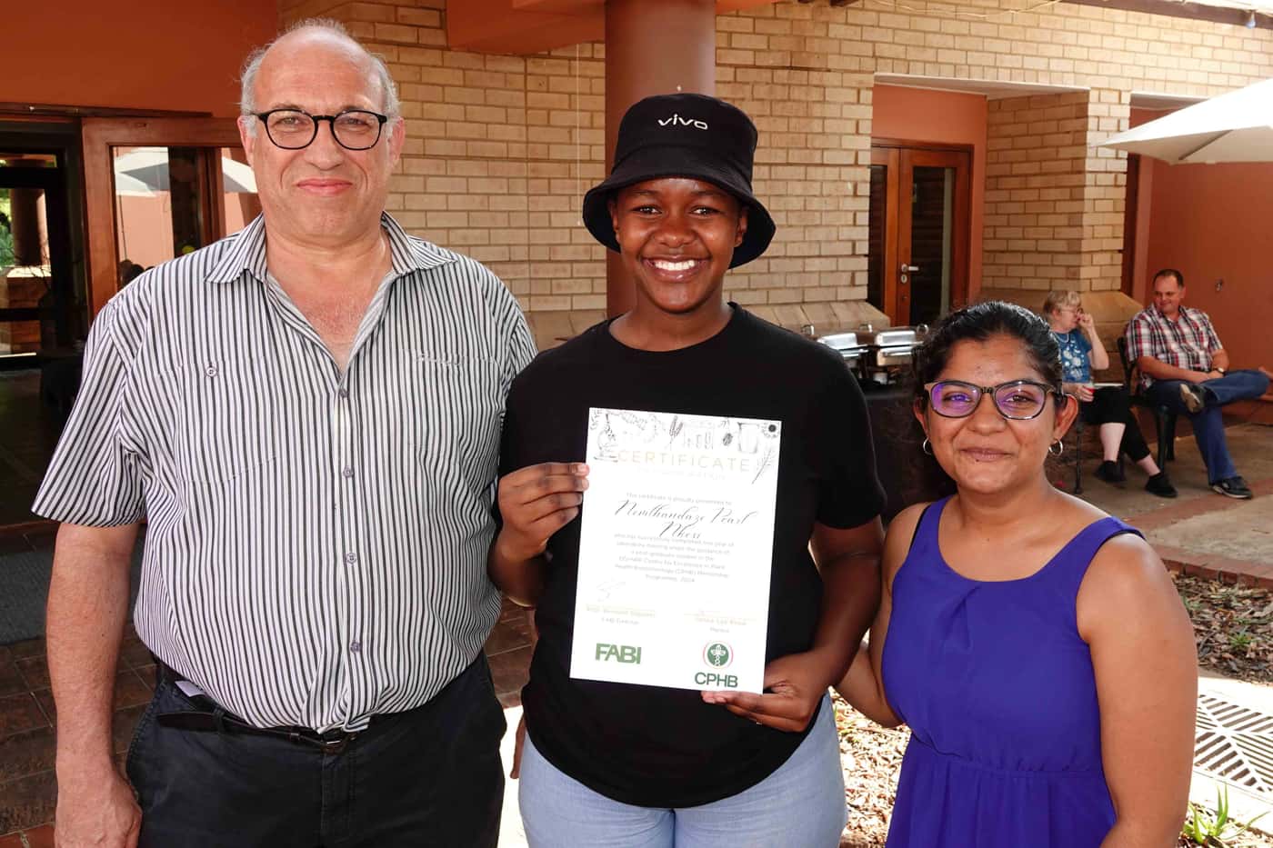 FABI Mentorship students celebrate the completion of their training