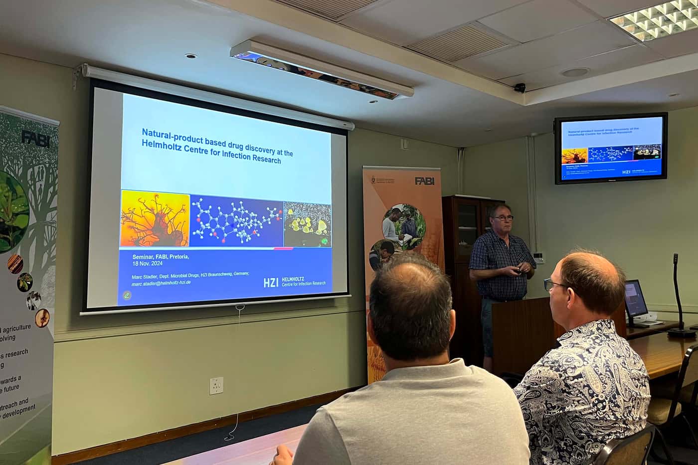 Mycobiomics Project brings HZI researchers to FABI