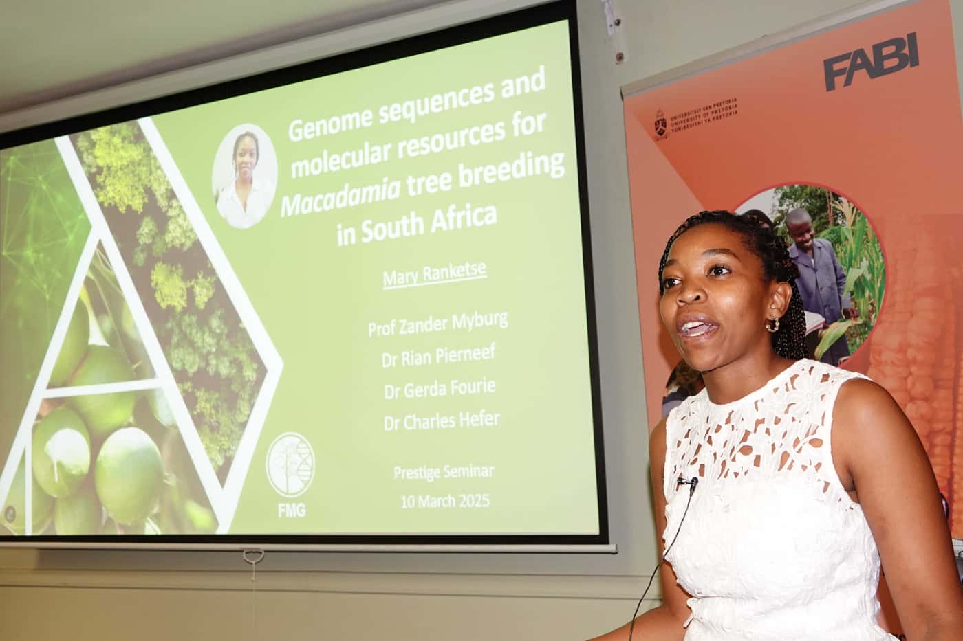 FABI celebrates the completion of Mary Ranketse's PhD