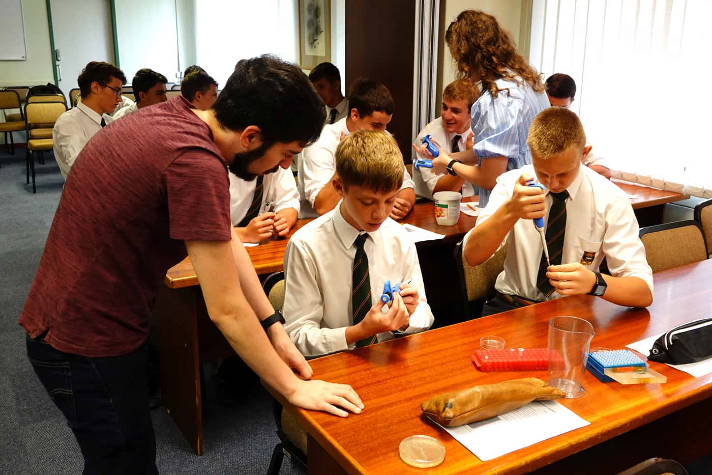 FABI hosts an engaging visit from Affies science students