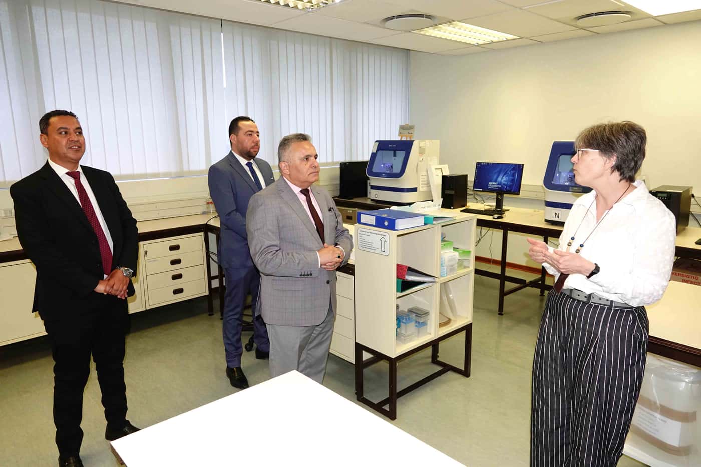 Suez University delegation visits FABI