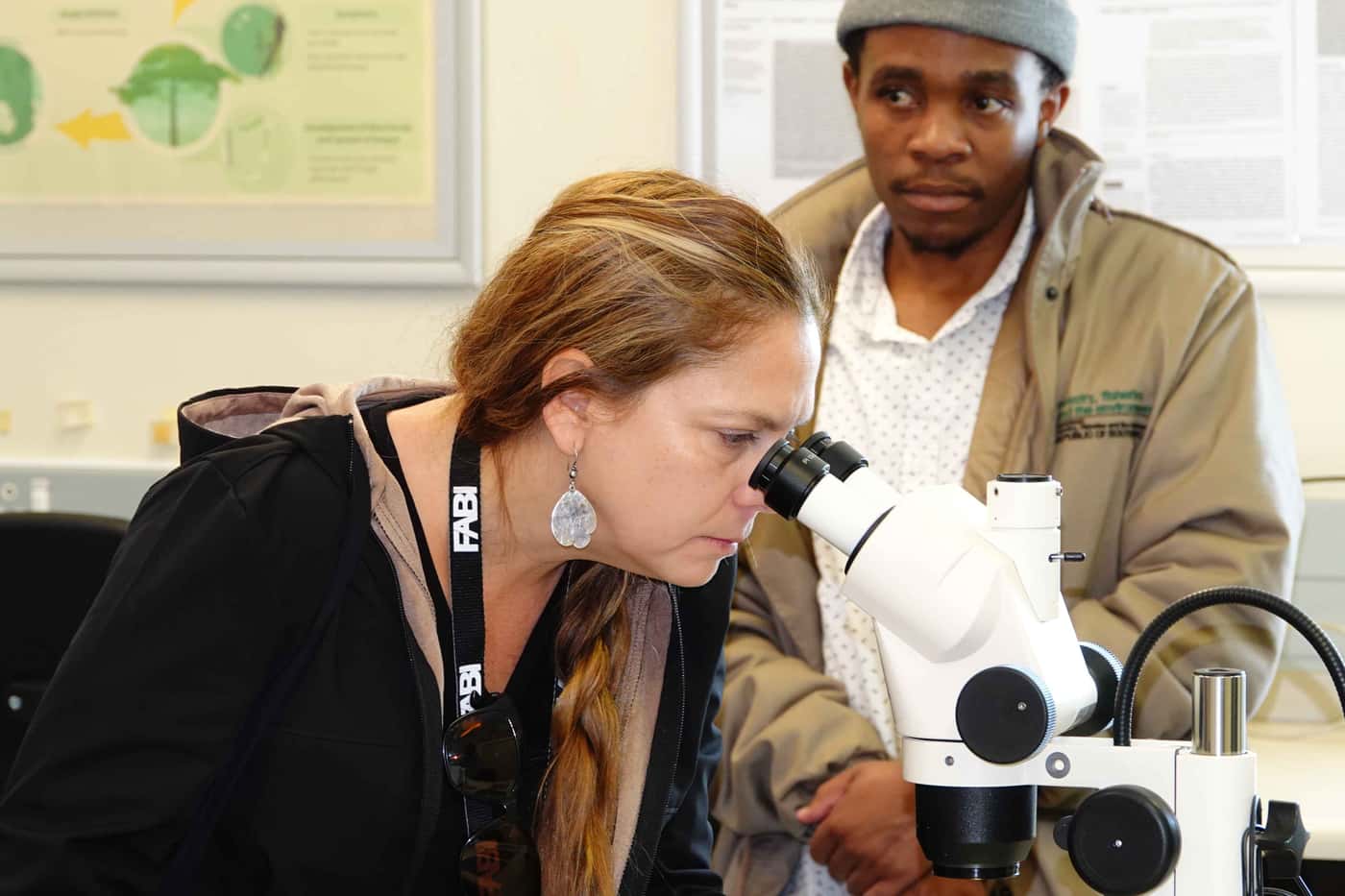 Prof. Romina Gaziz visits FABI