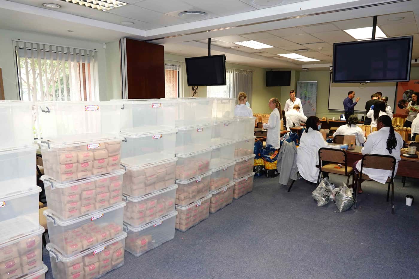 FABIans package 1.5t of maize seed for cultivar trials