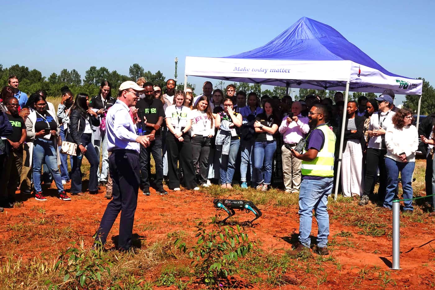 The FABI INSPIRE Open Air Laboratory officially opened