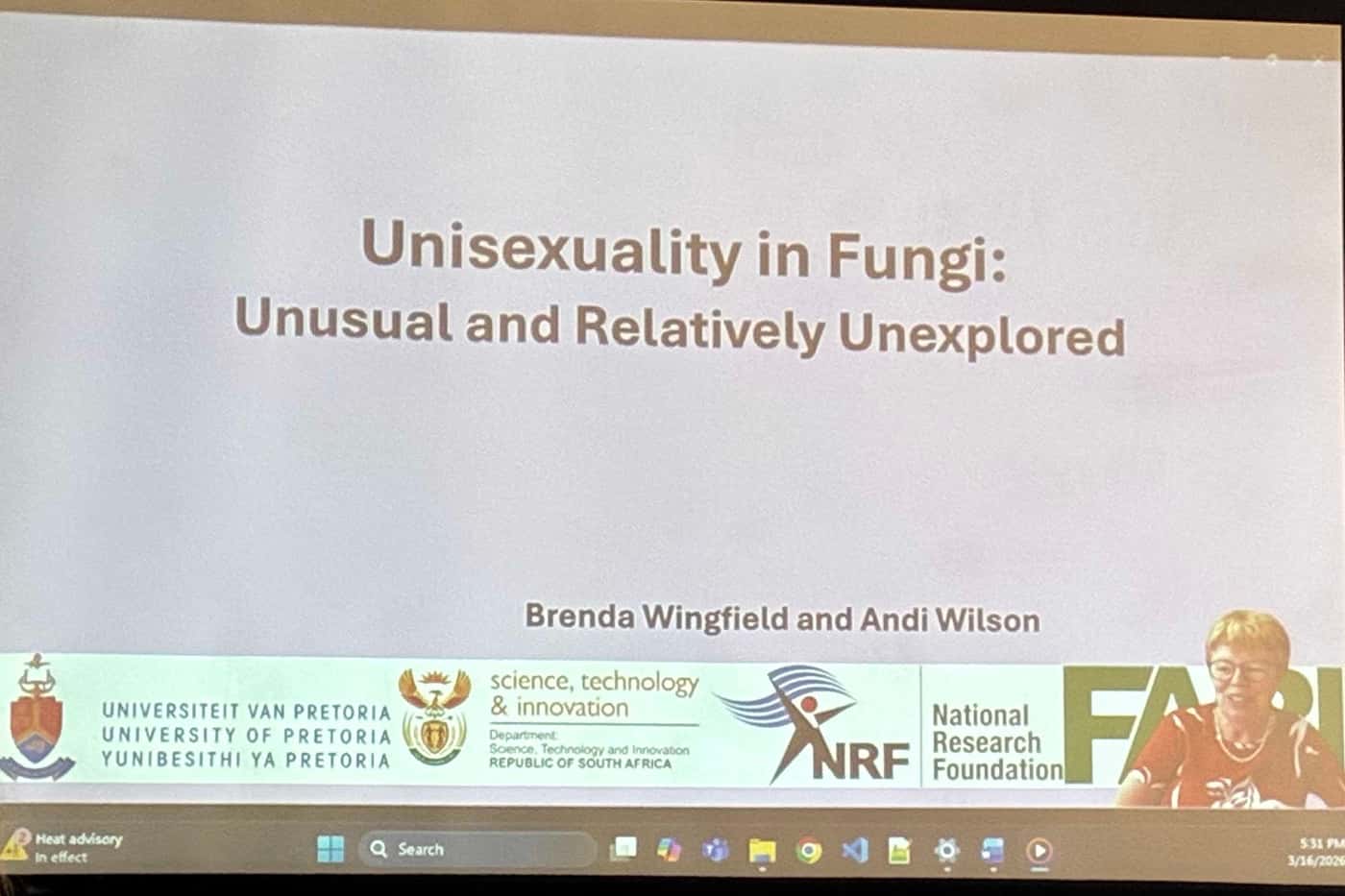 FABIans attend the third biennial CIFAR Fungal Kingdom Satellite Meeting