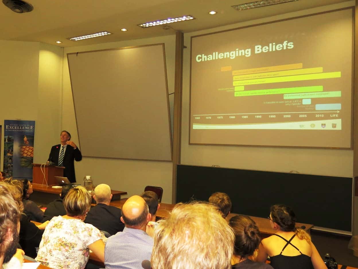 Tim Noakes Lectures at TUKS