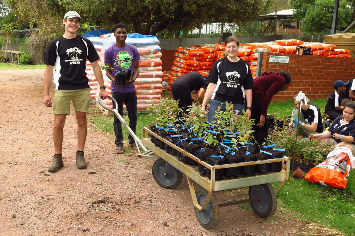 FABIans complete the last tree planting exercise of 2018