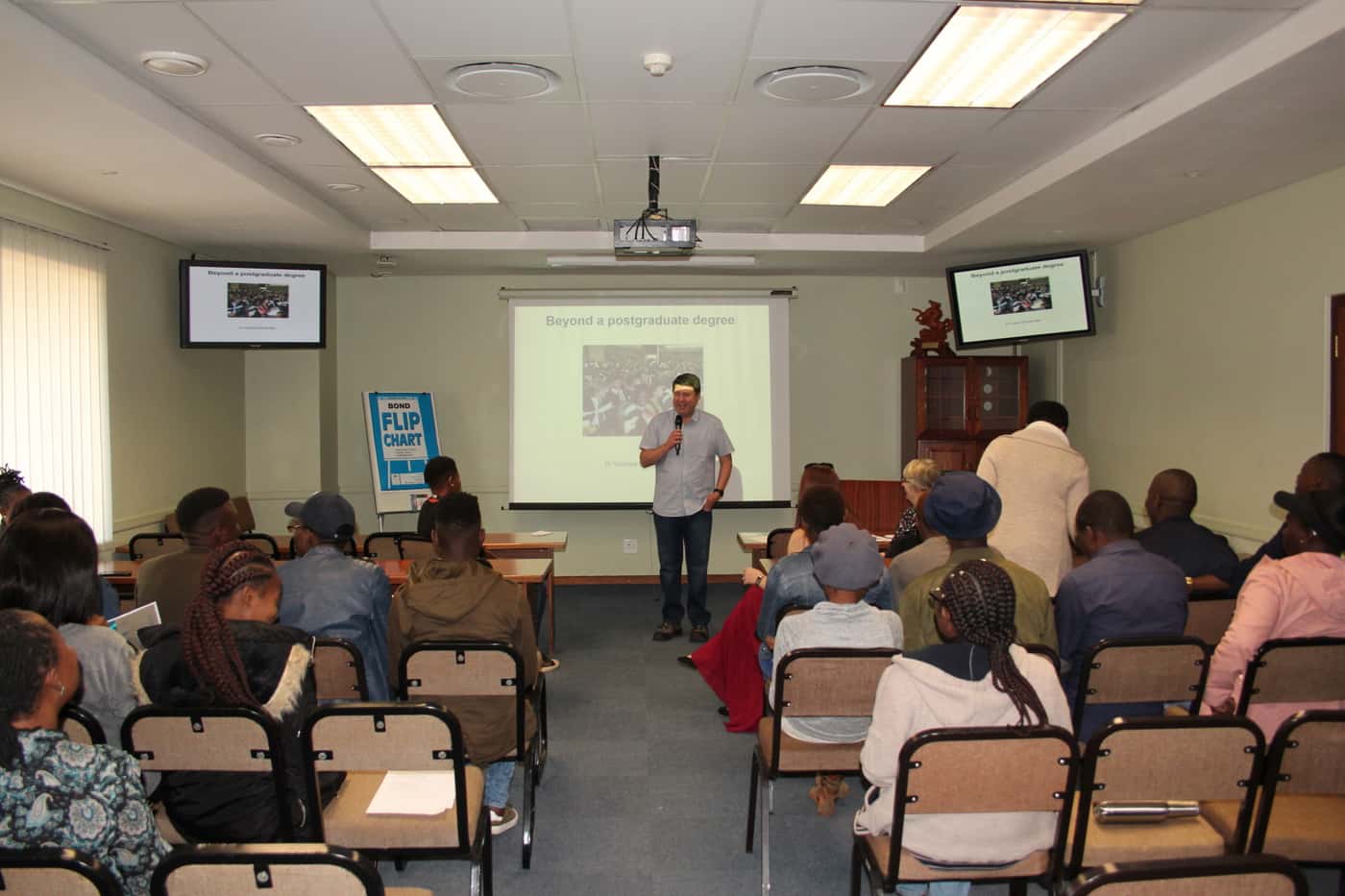 CTHB at FABI hosts delegation from the University of Venda