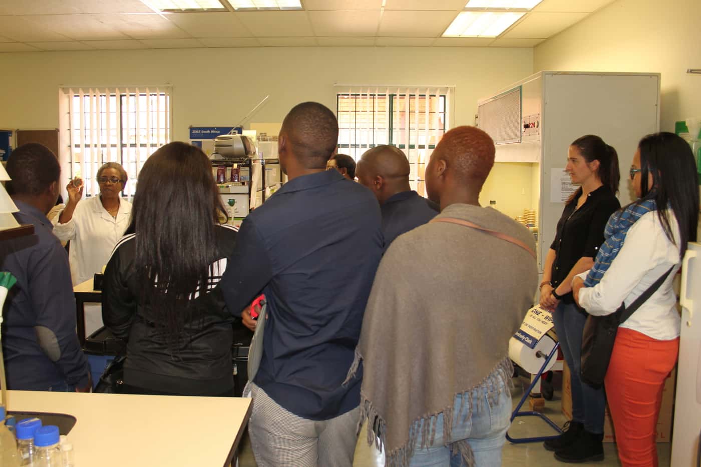 CTHB at FABI hosts delegation from the University of Venda