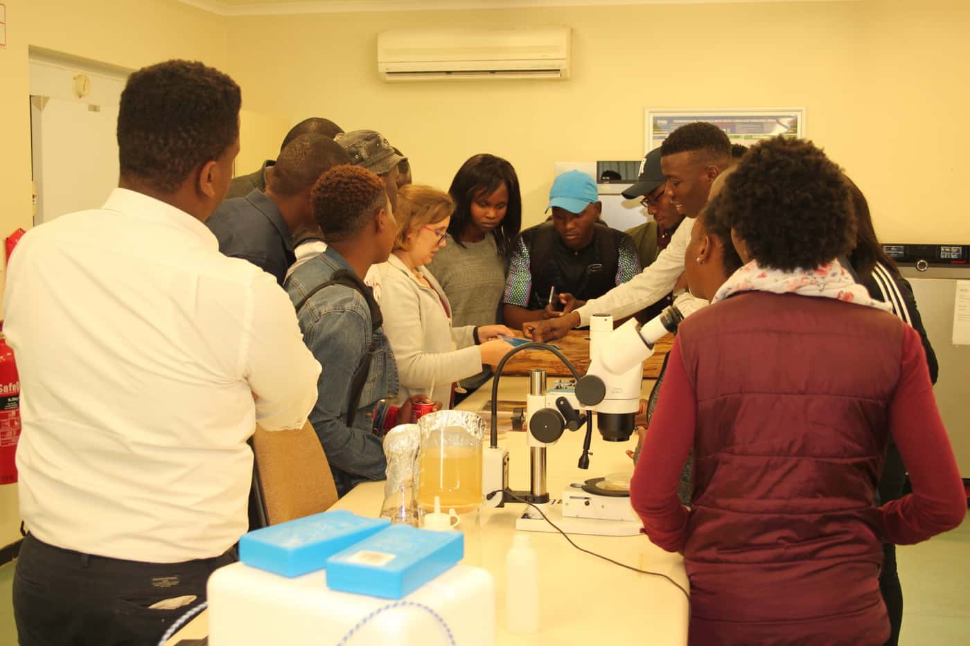 CTHB at FABI hosts delegation from the University of Venda