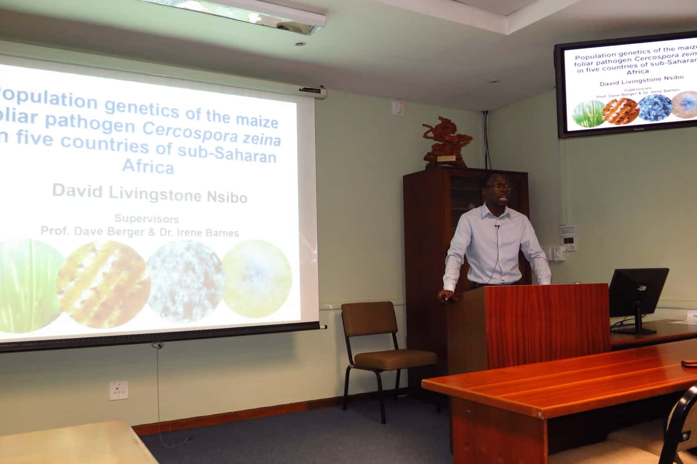 David Nsibo becomes the 13th FABIan to pass his PhD in 2019