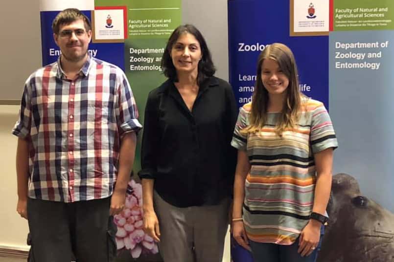Two FABIans awarded the best presentation at the Zoology AGM