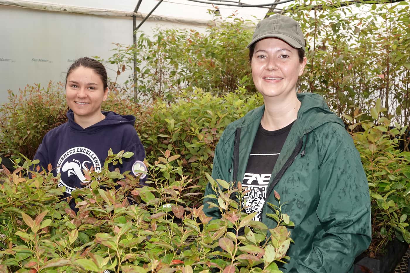 Tree Planting goes on despite wet conditions