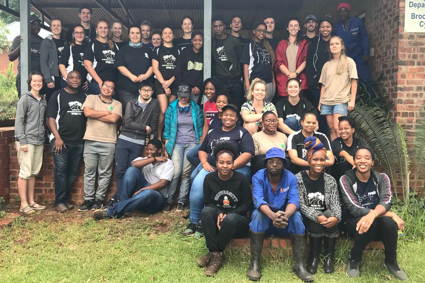 Tree Planting goes on despite wet conditions