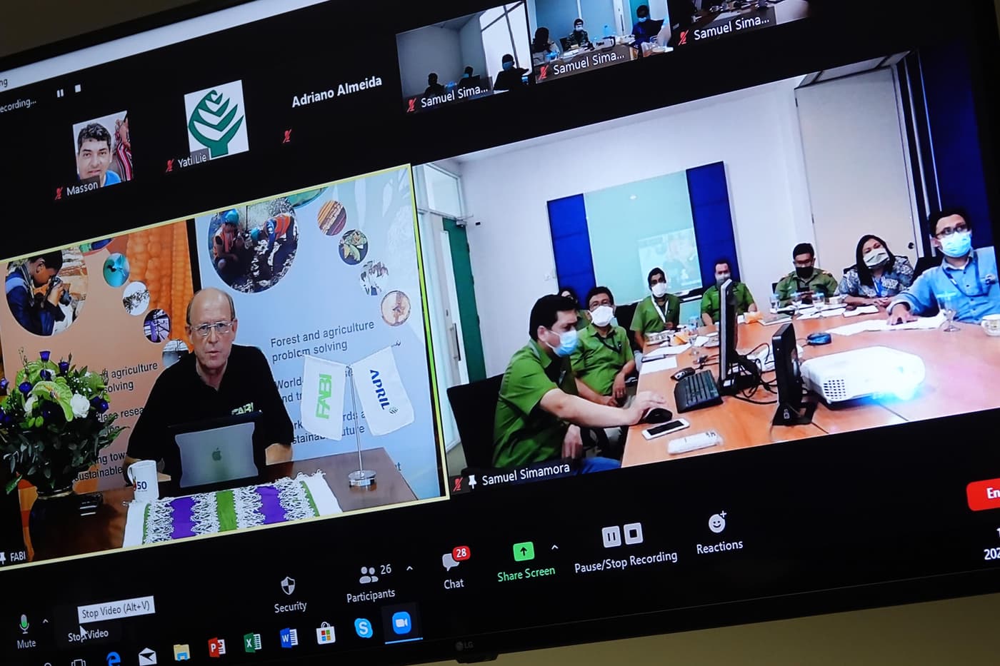 RGE-FABI THP symposium links three continents
