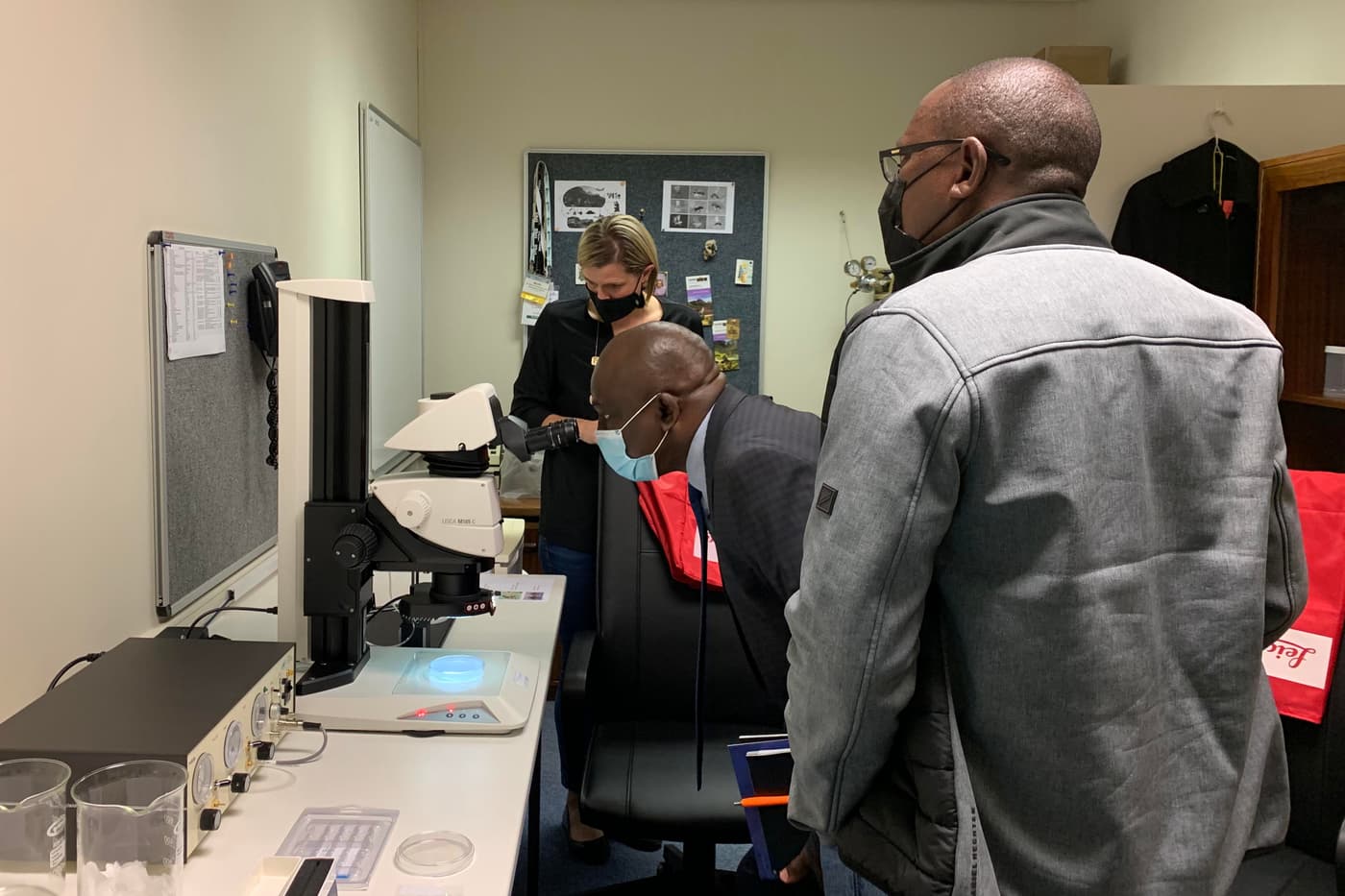 Botswana University of Agriculture and Natural Resources delegation visits FABI