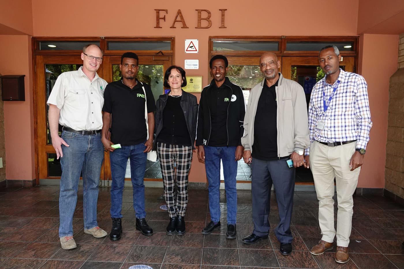 Ethiopian researchers visit FABI, ICFR and local forestry companies