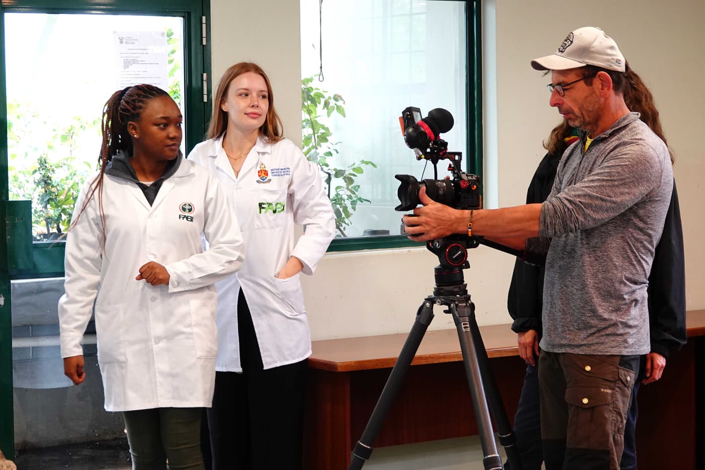 Film crew visits FABI