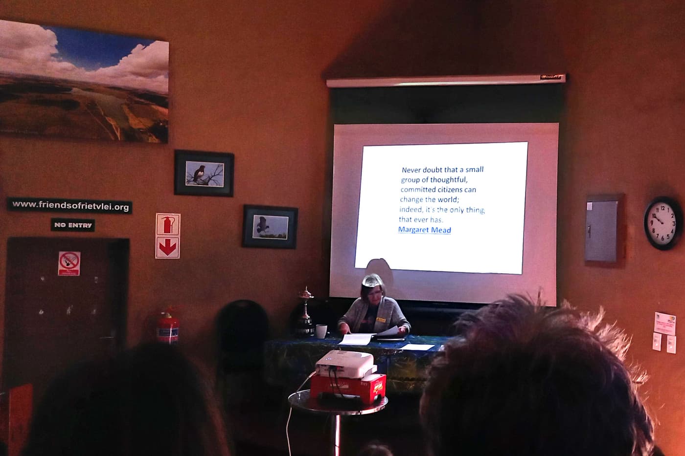 FABIan presents on the PSHB at the WESSA Friends Groups AGM