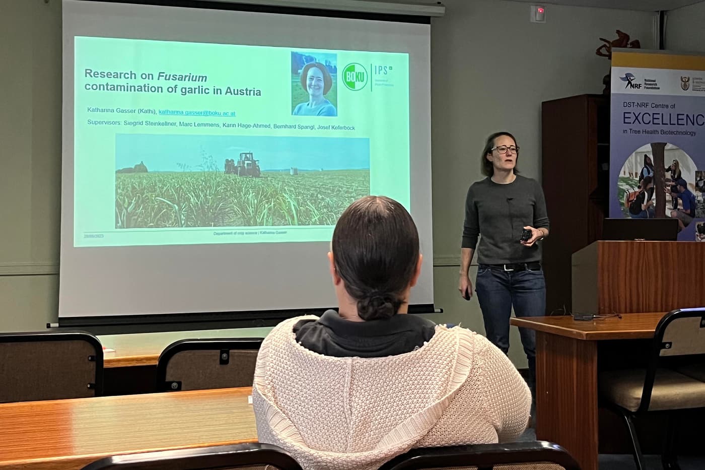 FABI organised the first “Agrobacterium mediated transformation of spore producing fungi” workshop