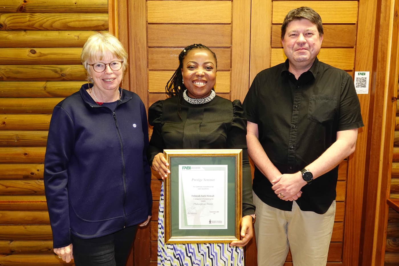 Well done Deborah!