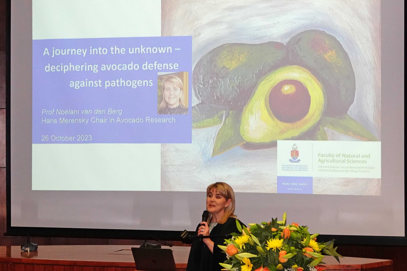 Prof. Noëlani van den Berg presents her Inaugural Address