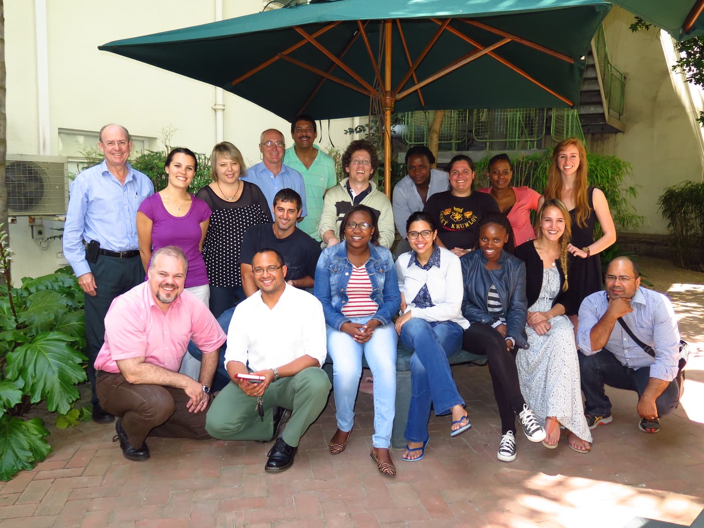 CTHB director and deputy director visit Stellenbosch team members