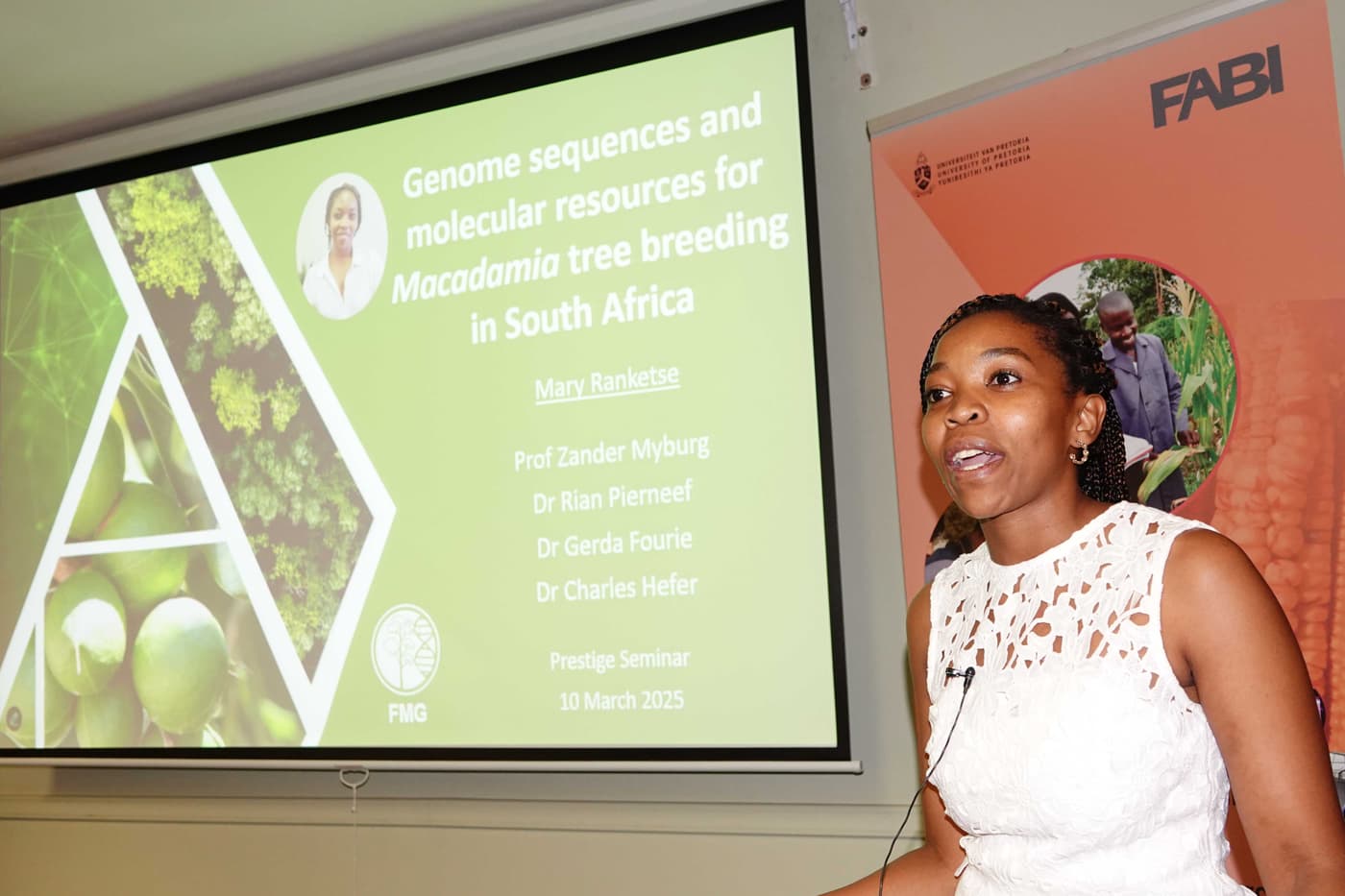 FABI celebrates the completion of Mary Ranketse's PhD