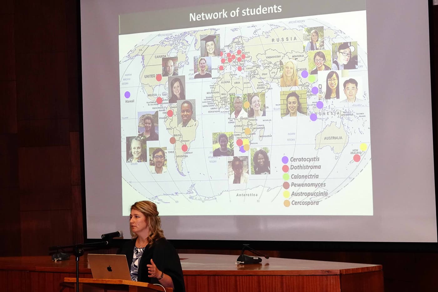 FABI's Prof. Irene Barnes presents her inaugural address