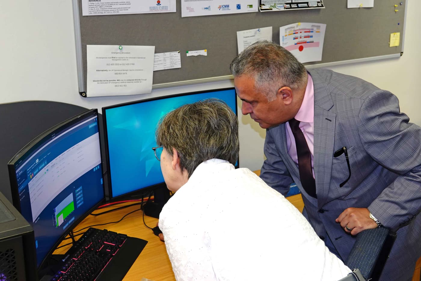 Suez University delegation visits FABI